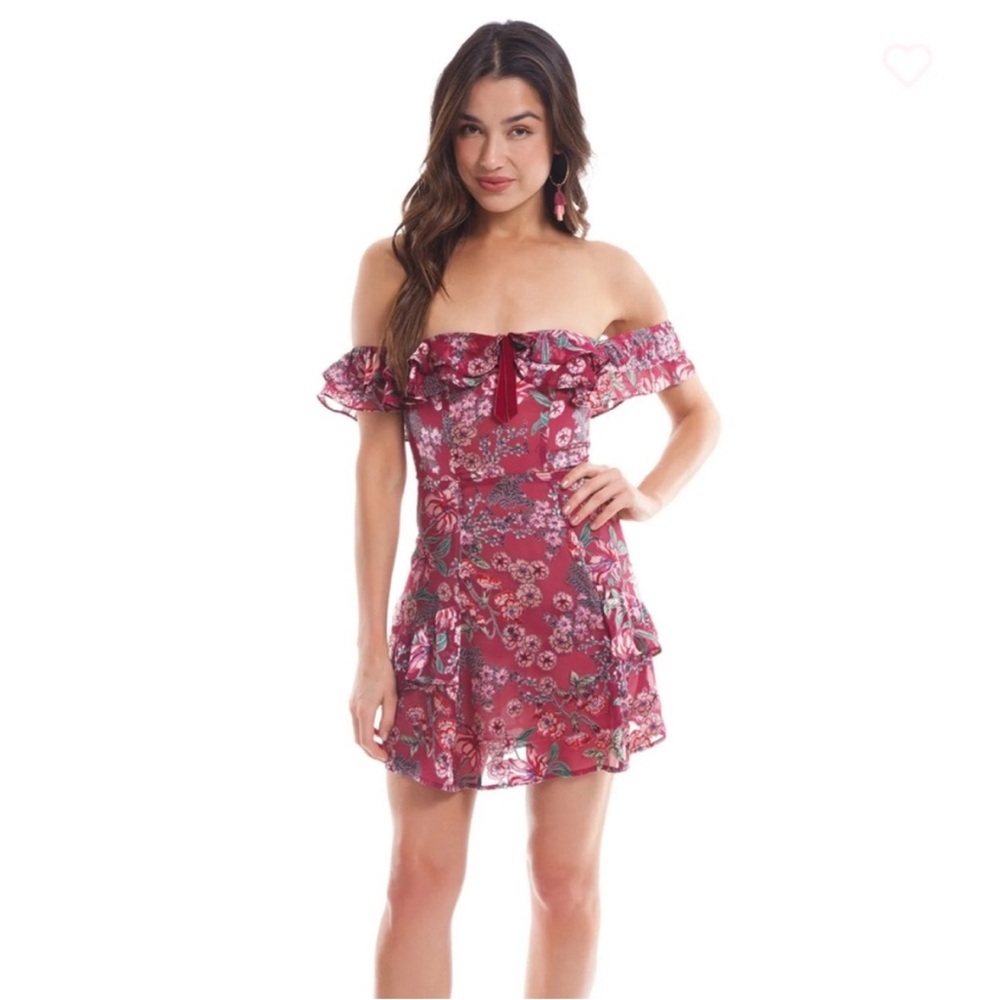 For Love and Lemons Flora Ruffle Dress